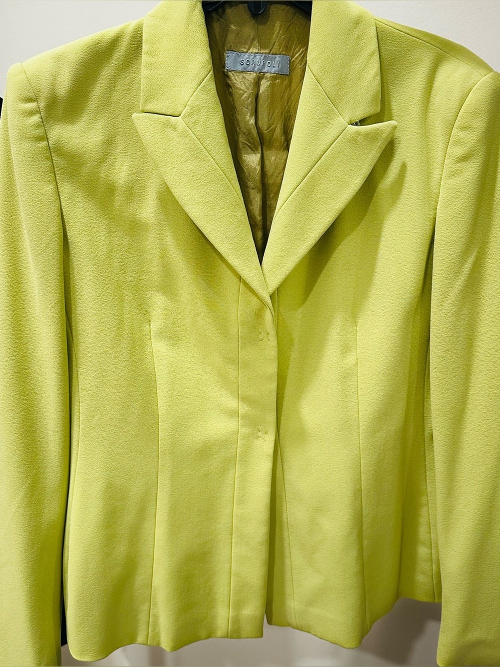 Lime Green Women's Tailored Blazer